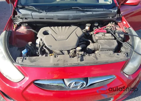 2012 Hyundai Accent Gls из США, поврежденный, VIN KMHCT4AE1CU041512